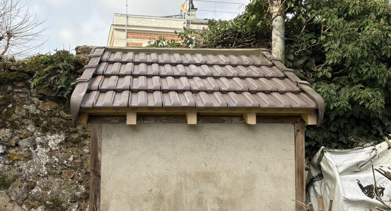 Rénovation d'un abri de jardin